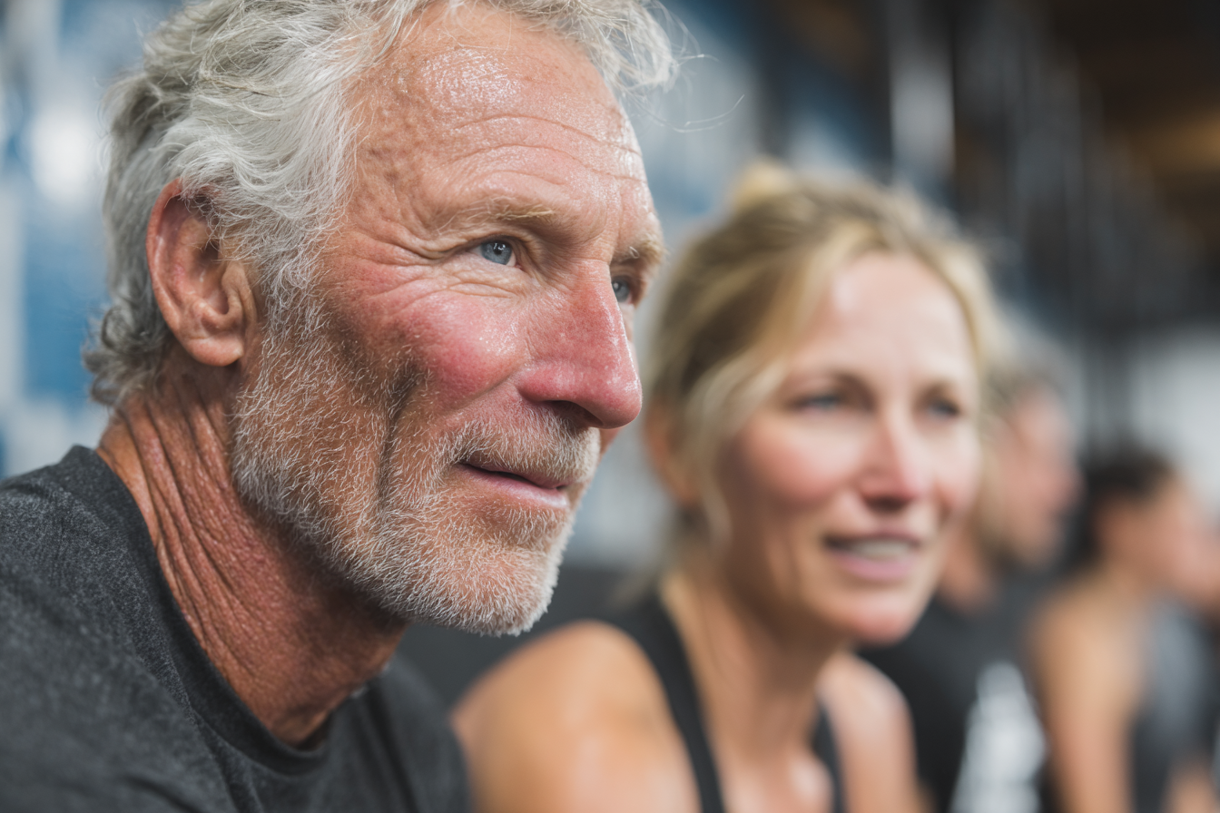 Досвідчений інструктор демонструє медитативні рухи в студії